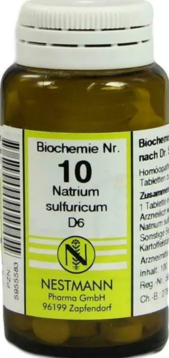 Biochemie 10 Natrium Sulfuricum D 6 100 Tabletten