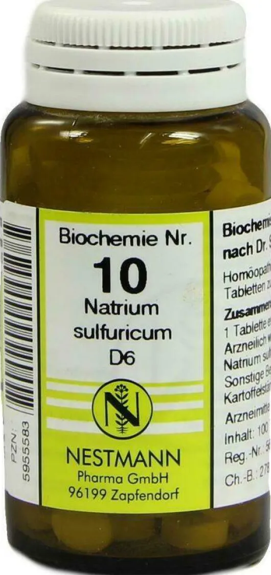 Biochemie 10 Natrium Sulfuricum D 6 100 Tabletten