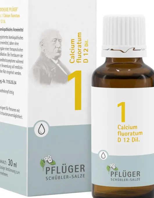 Biochemie Pflüger 1 Calcium Fluoratum D12 30 ml Dilution