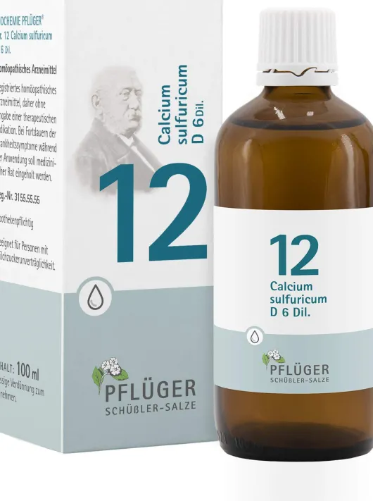 Biochemie Pflüger 12 Calcium Sulfuricum D6 100 ml Tropfen