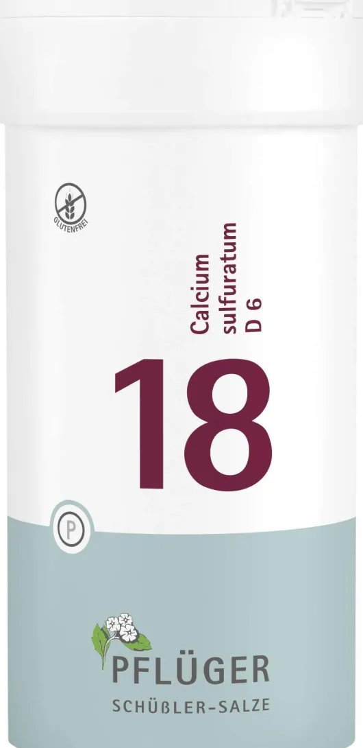 Biochemie Pflüger 18 Calcium sulfuratum D6 400 Tabletten