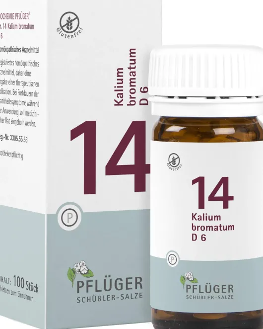 Biochemie Pflüger 14 Kalium Bromatum D6 100 Tabletten