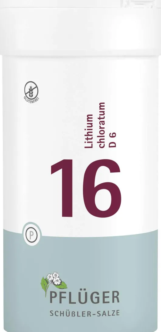 Biochemie Pflüger 16 Lithium chloratum D6 400 Tabletten