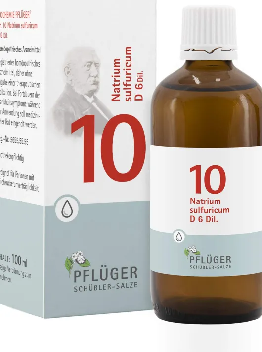 Biochemie Pflüger 10 Natrium Sulfuricum D6 100 ml Tropfen