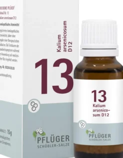 Biochemie Pflüger Nr. 13 Kalium Arsenicum D12 15 G Globuli