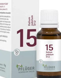Biochemie Pflüger Nr. 15 Kalium Jodatum D12 15 G Globuli