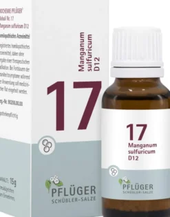 Biochemie Pflüger Nr. 17 Manganum Sulfuricum D12 15 G Globuli