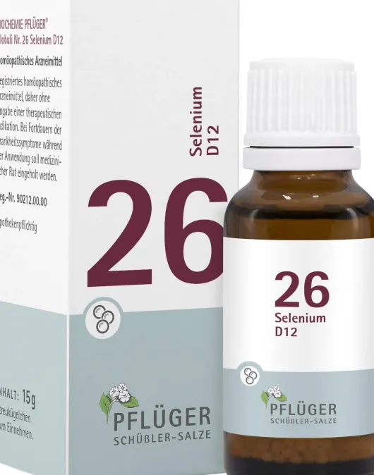 Biochemie Pflüger Nr. 26 Selenium D12 15 G Globuli