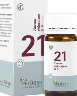 Biochemie Pflüger 21 Zincum Chloratum D6 100 Tabletten