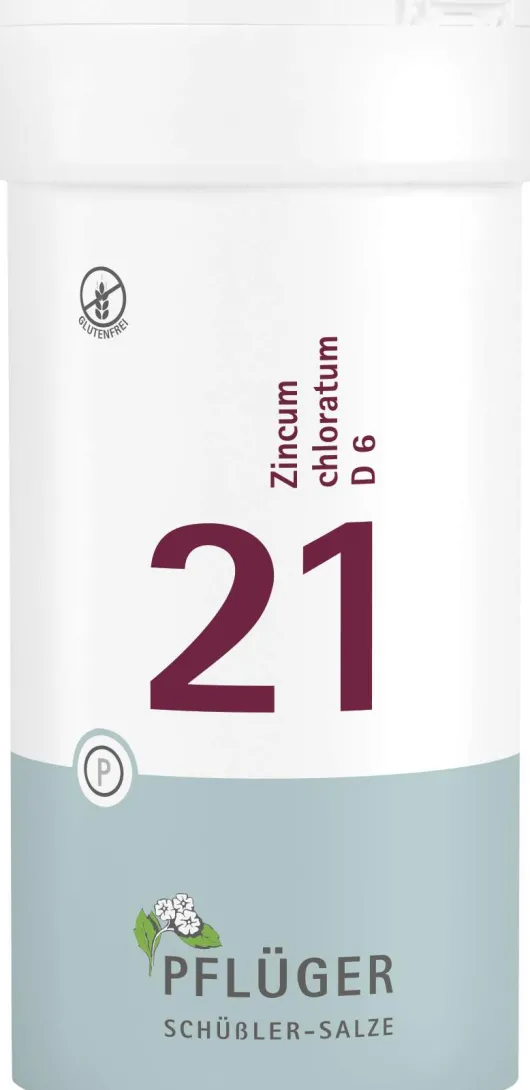Biochemie Pflüger 21 Zincum chloratum D6 400 Tabletten