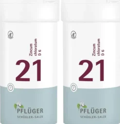 Biochemie Pflüger 21 Zincum chloratum D6 2 x 400 Tabletten