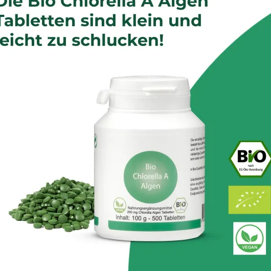 Bio Chlorella A 500 Tabletten