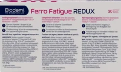 Biodami Ferro Fatigue Redux 30 Kapseln