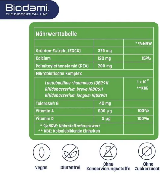 Biodami Gluten Redux 60 Kapseln