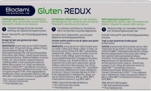 Biodami Gluten Redux 60 Kapseln