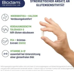 Biodami Gluten Redux 60 Kapseln