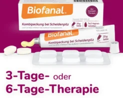 Biofanal Kombipackung bei Scheidenpilz Vagtab. + Salbe 1 Stück