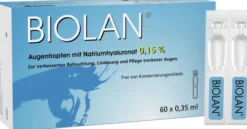 Biolan Augentropfen Einzeldosispipetten 60x0.35 Ml...