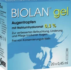 Biolan Gel Augentropfen 20 X 0.45 ml Augentropfen