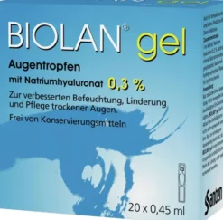 Biolan Gel Augentropfen 20 X 0.45 ml Augentropfen