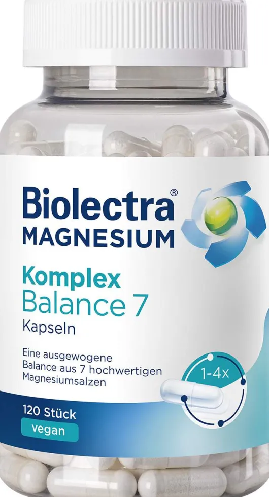 Biolectra Magnesium Komplex Balance 7 120 Kapseln
