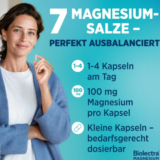 Biolectra Magnesium Komplex Balance 7 120 Kapseln