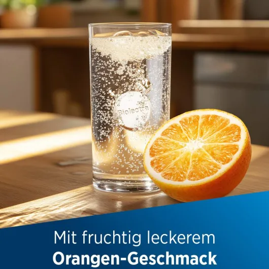 Biolectra Magnesium 365 mg fortissimum Orangengeschmack 20 Brausetabletten
