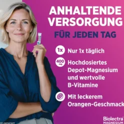 Biolectra Magnesium 400 mg Nerven & Muskeln Vital 30 Beutel