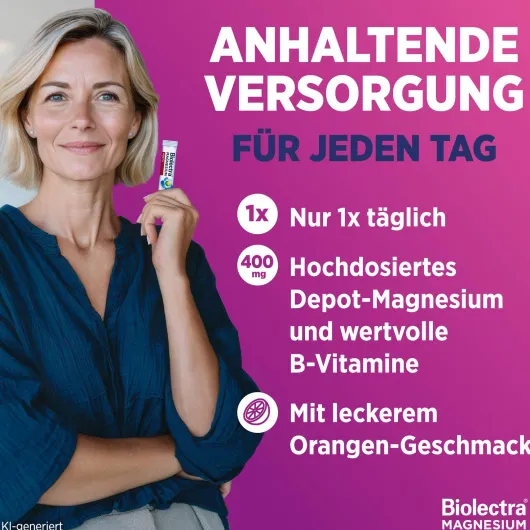 Biolectra Magnesium 400 mg Nerven & Muskeln Vital 30 Beutel