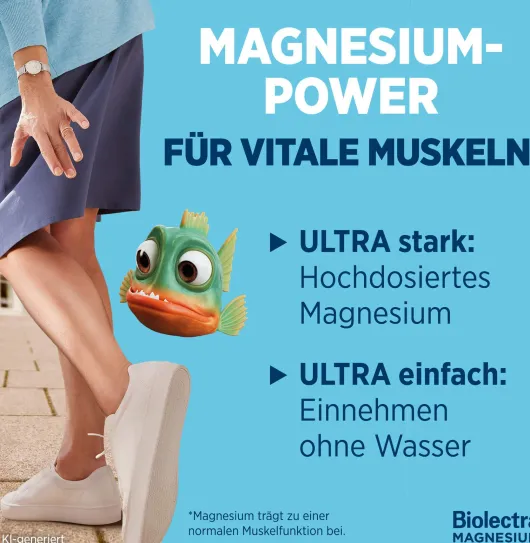 Biolectra Magnesium 400 mg ultra Direct Zitronengeschmack 40 Pellets