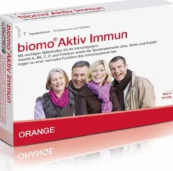 Biomo Aktiv Immun Trinkfläschchen und Tabletten 7 Tagesportionen