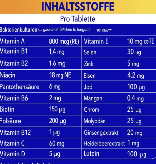 Bion 3 50+ Energy 30 Tabletten