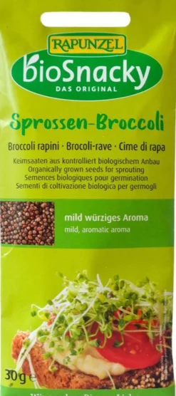 Biosnacky Sprossen-Broccoli 30 G