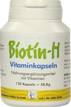 Biotin H 120 Vitaminkapseln