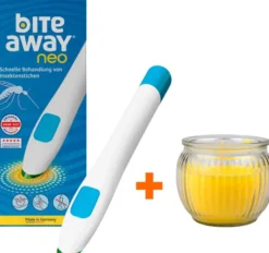 Bite away neo Stichheiler + gratis Citronella Kerze