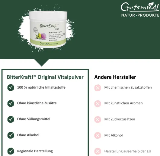 Bitterkraft Vital 100 G Pulver