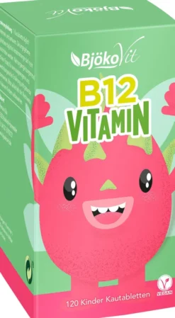 Bjökovit Vitamin B12 Kautabletten Für Kinder Drachenfrucht 120...