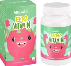Bjökovit Vitamin B12 Kautabletten Für Kinder Drachenfrucht 120...