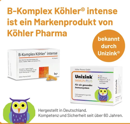 B - Komplex Köhler Intense 90 Kapseln
