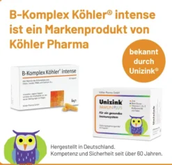 B-Komplex Köhler Intense 30 Kapseln