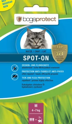 Bogaprotect Spot On Katze M 3 X 1,2 ml