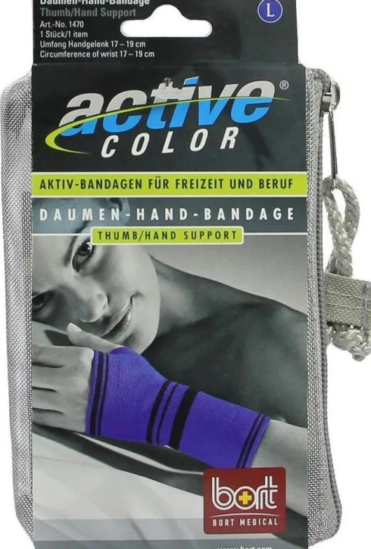 Bort Activecolor 1 Daumen Hand Bandage Large Blau