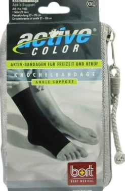 Bort Activecolor Knöchelbandage Xxl Schwarz 1 Stück