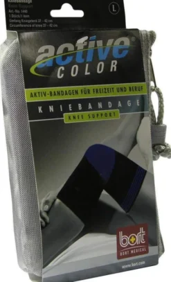 Bort Activecolor Kniebandage Large Schwarz