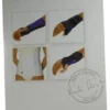 Bort Arm Handgelenk Schiene Links Medium Blau-Schwarz