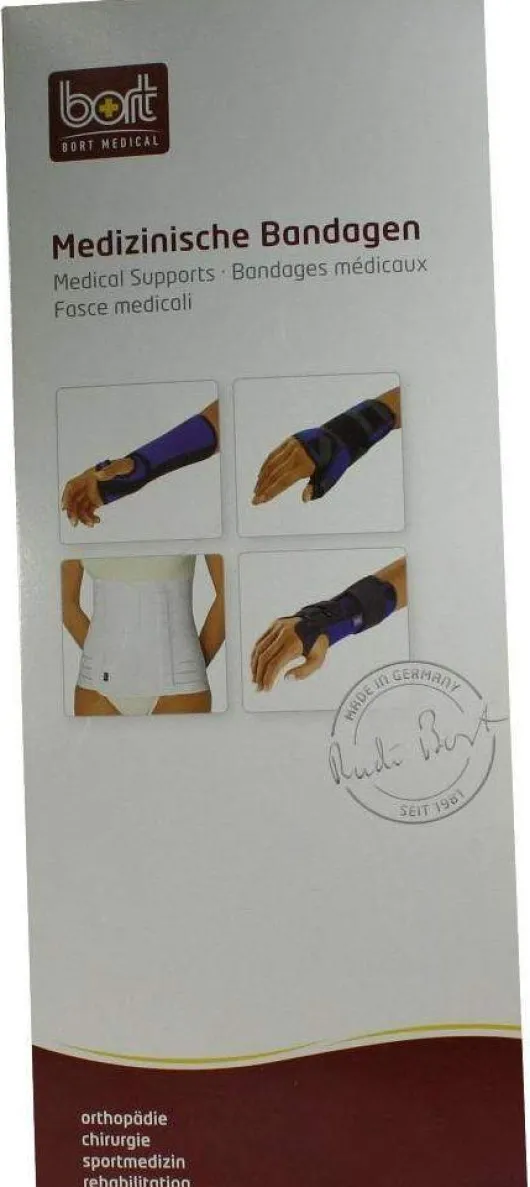 Bort Arm Handgelenk Schiene Links Medium Blau-Schwarz