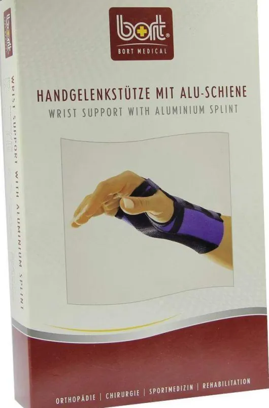 Bort Handgelenkstütze Mit Aluschiene Links Small Haut