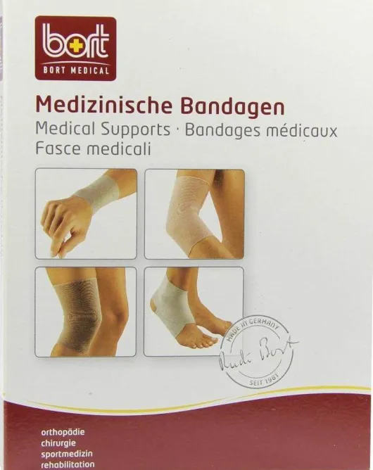 Bort Kniebandage Medium Schwarz