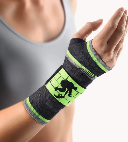 Bort Manubasic Sport Bandage Re.Medium Schw-Grü