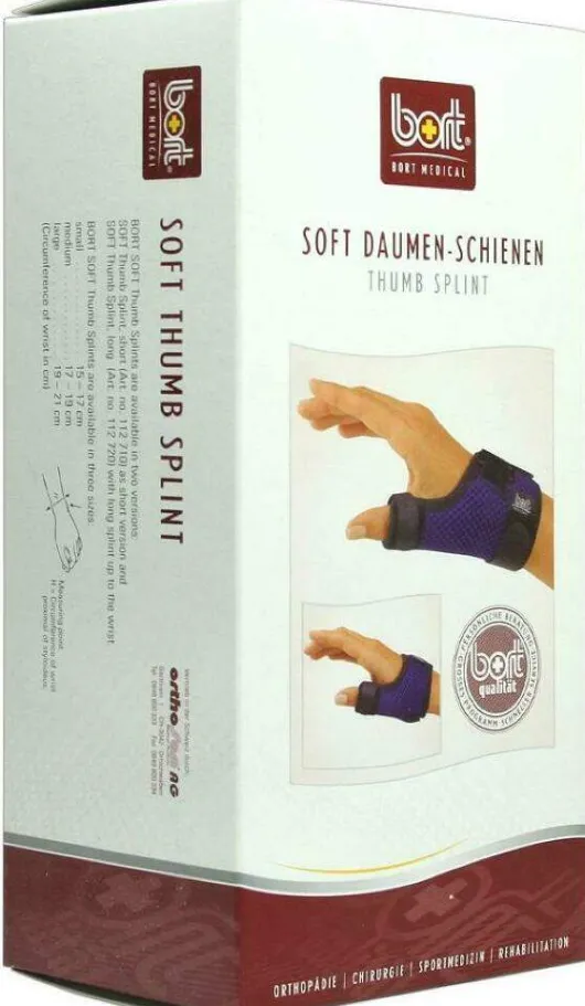 Bort Soft Daumenschiene Kurz Medium